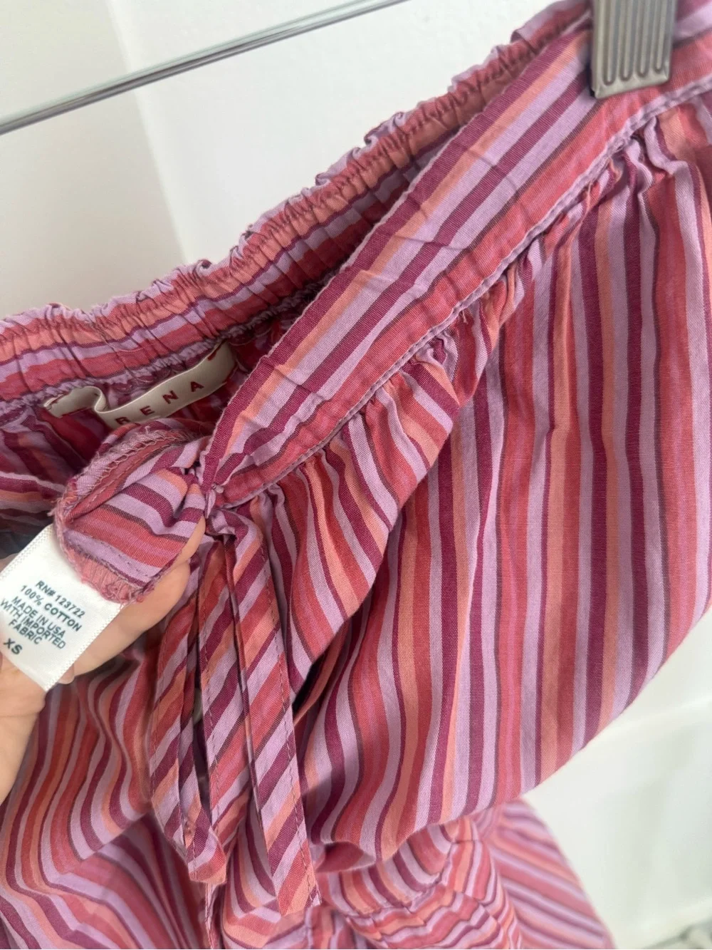 Xirena Kaia Striped Midi Skirt